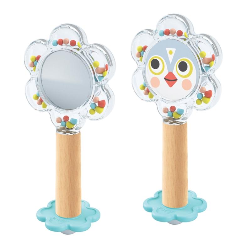 Djeco_Babyflower_játék_montessori_csörgő_készségfejlesztő_kicsiknek_babáknak