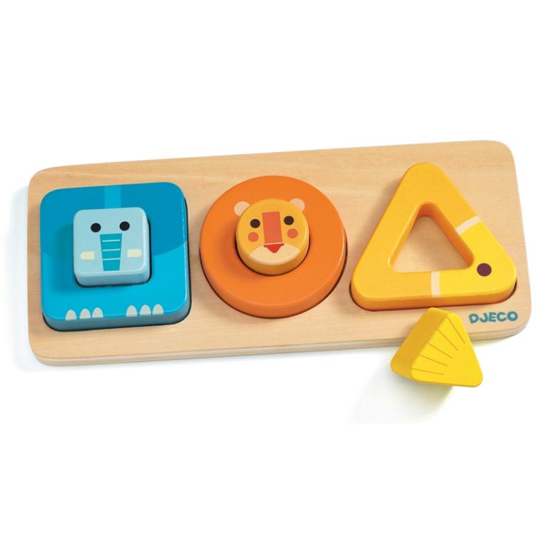 Djeco_VoluBasic_Formaberako_formaillesztő_ játék_montessori_készségfejlesztő_babáknak_gyerekeknek