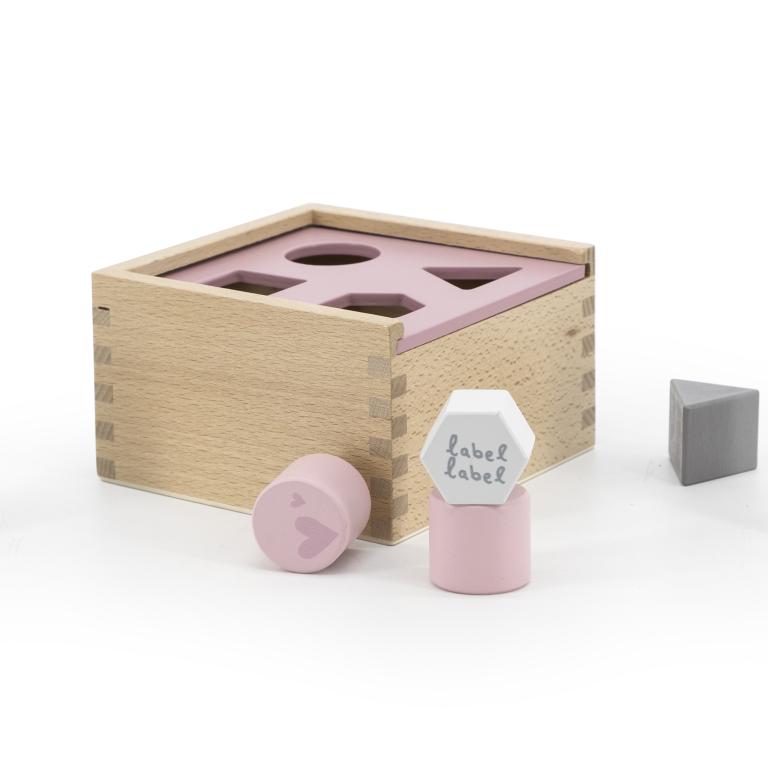Label label_formabedobó_rózsaszín_montessori_készségfejlesztő__kicsiknek_gyerekeknek