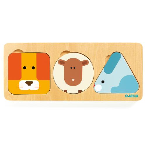 Djeco_Animabasic_Formaberako_formaillesztő_ játék_montessori_készségfejlesztő_babáknak_gyerekeknek