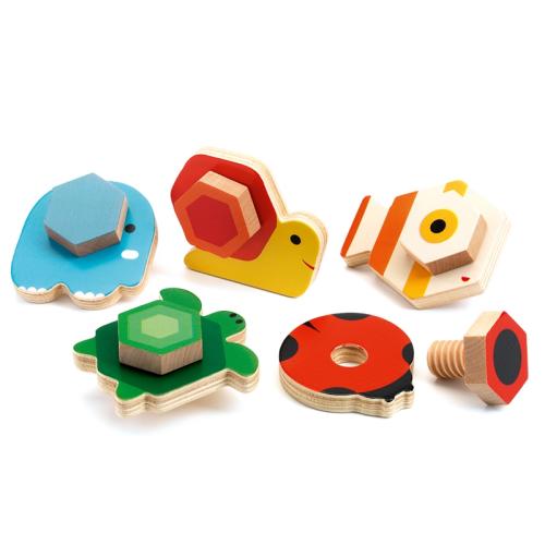 Djeco_Tournabasic_szerelőjáték_montessori_Készségfejlesztő_gyerekeknek_babáknak