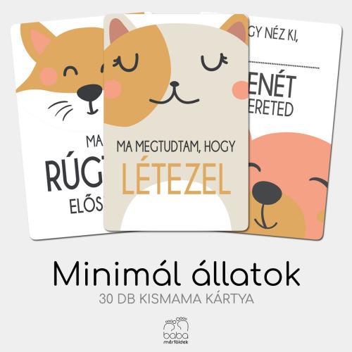 Mérföldkőkártya_Kismamák_minimál állatkák_különleges fotó_4